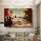 Portrait Of Leonilla - Wall Canvas