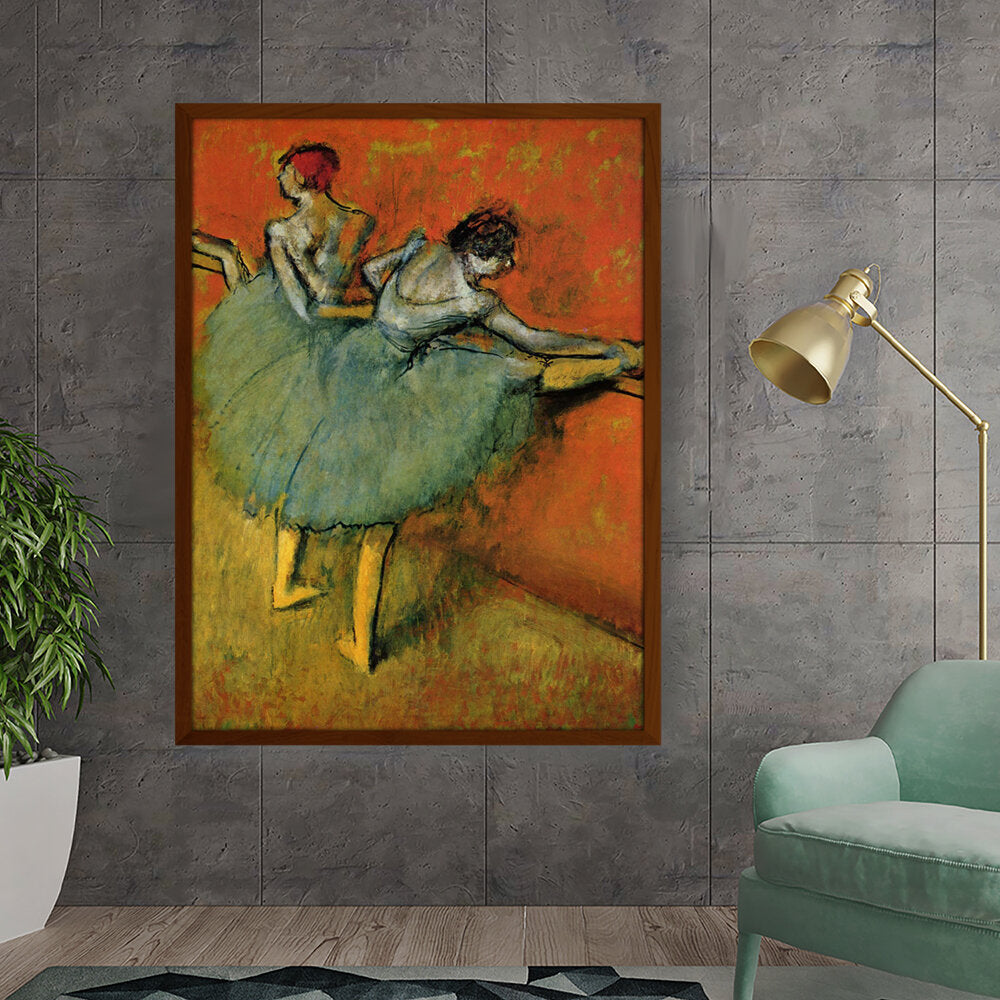 Amazon - Seller - Dancers At The Bar - Framed Canvas