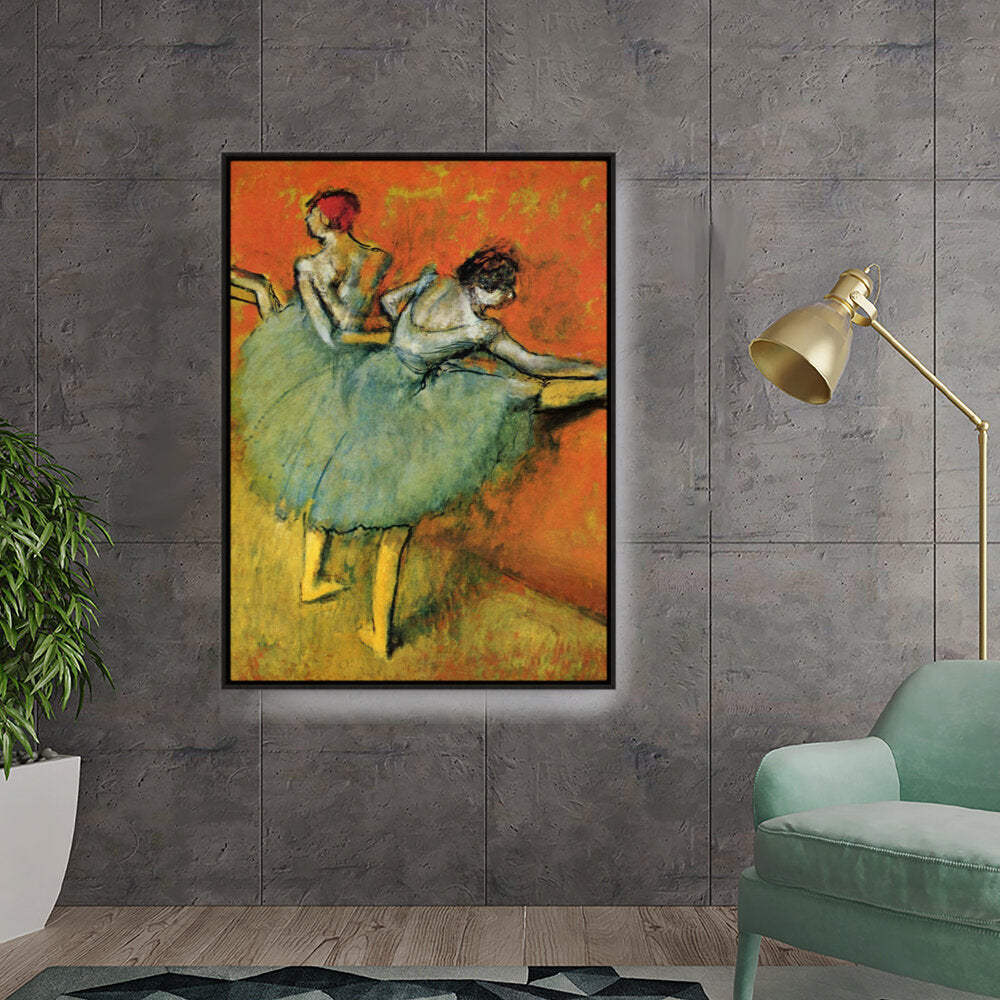 Dancers At The Bar - FLOATING FRAME