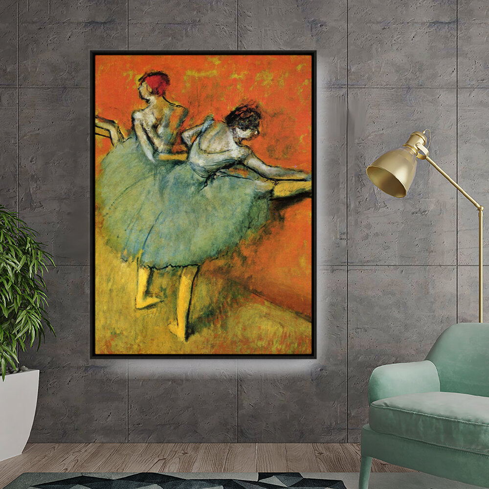 Dancers At The Bar - FLOATING FRAME