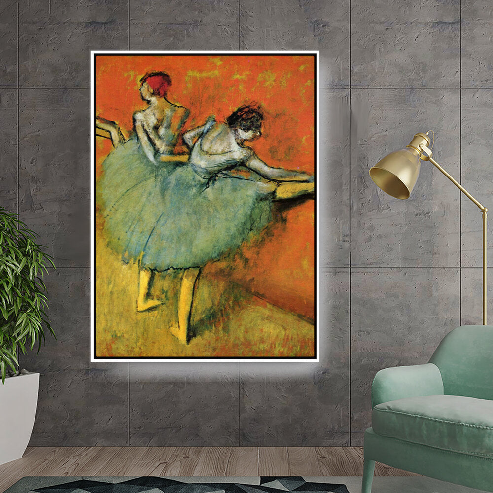 Dancers At The Bar - FLOATING FRAME