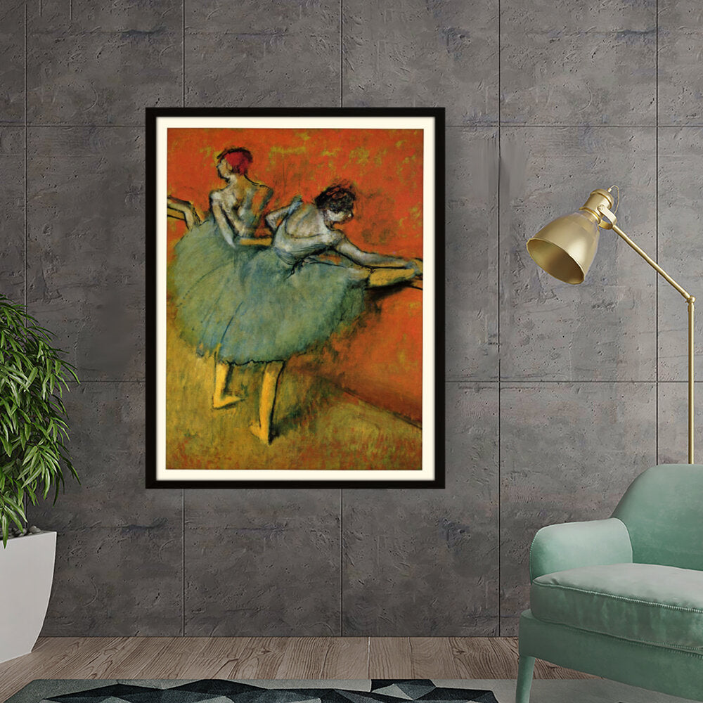 Dancers At The Bar - WALL MOUNT FRAME