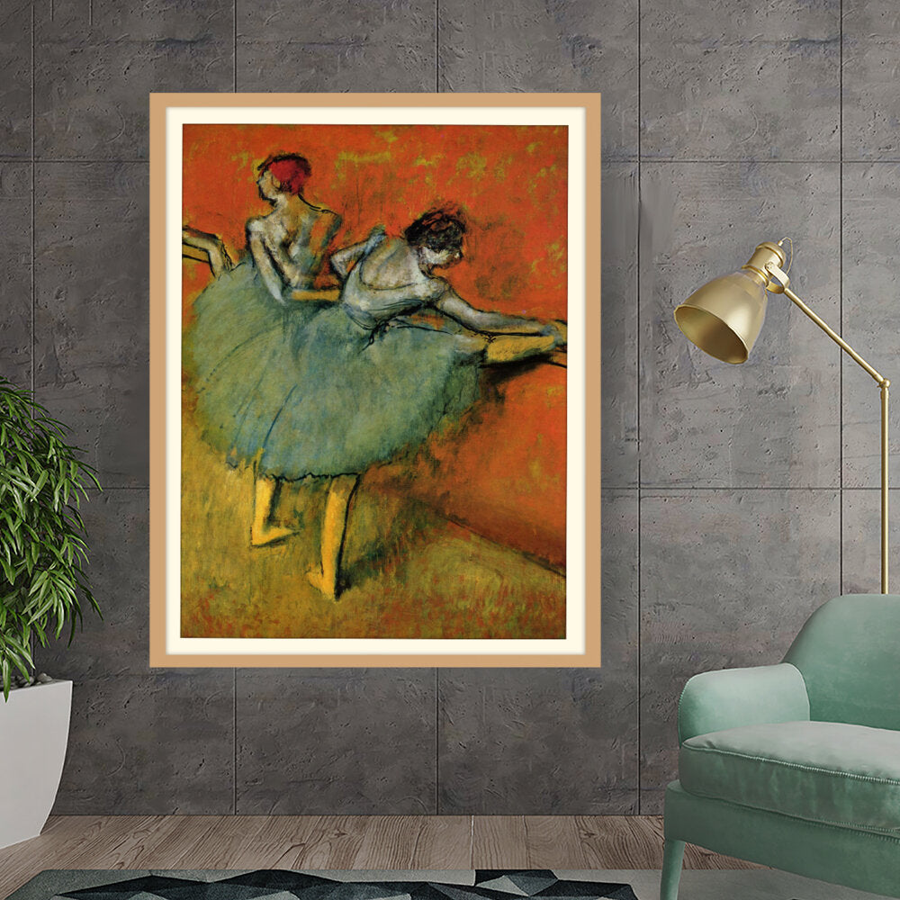 Dancers At The Bar - WALL MOUNT FRAME