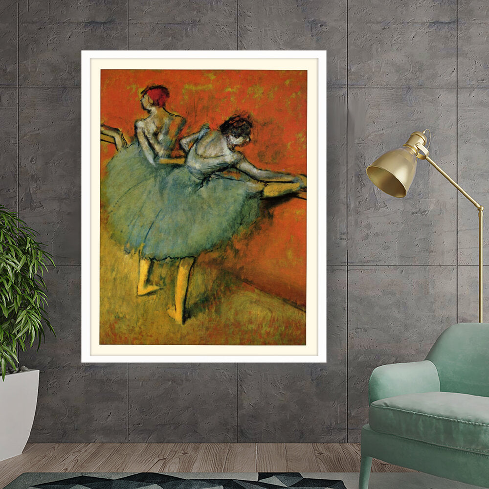 Dancers At The Bar - WALL MOUNT FRAME