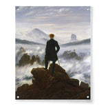 Wanderer Above The Sea Of Fog - Acrylic Wall Photo