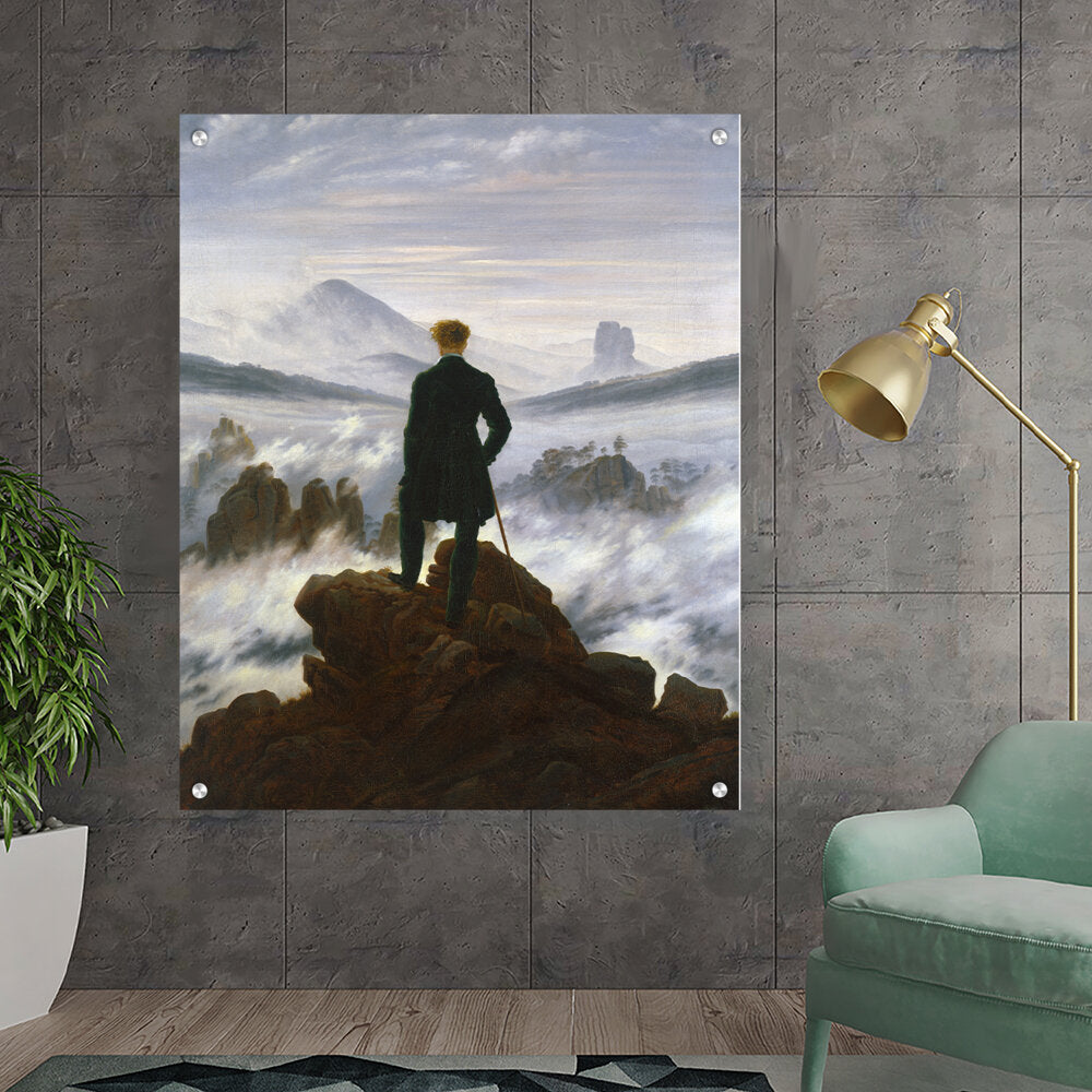 Amazon - Seller - Wanderer Above The Sea Of Fog - Acrylic Wall Photo