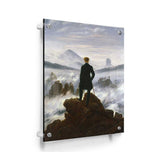 Wanderer Above The Sea Of Fog - Acrylic Wall Photo