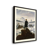 Wanderer Above The Sea Of Fog - WALL MOUNT FRAME