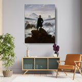 Wanderer Above The Sea Of Fog - Wall Canvas