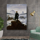 Amazon - Seller - Wanderer Above The Sea Of Fog - Wall Canvas