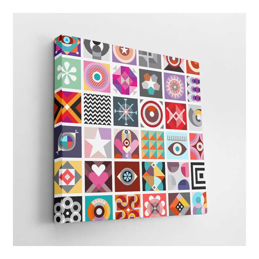 Picasoul - Picasoul Curated - Geometric Patterns Mosaic - Wall Decor
