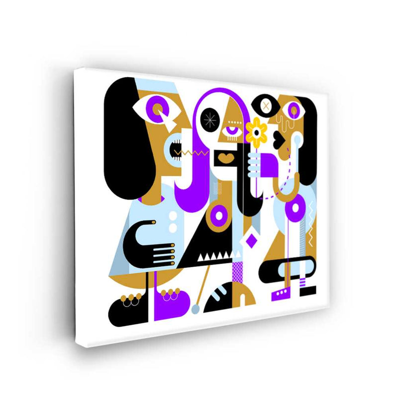 Picasoul - Picasoul Curated - Abstract Interactions - Wall Decor