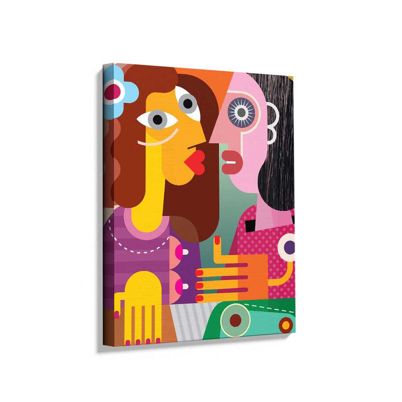 Picasoul - Picasoul Curated - Two Faces Of Emotion - Wall Decor