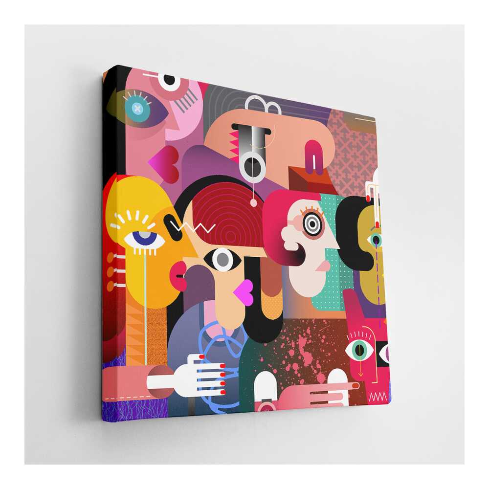 Picasoul - Picasoul Curated - Faces Of Expression 9 - Wall Decor