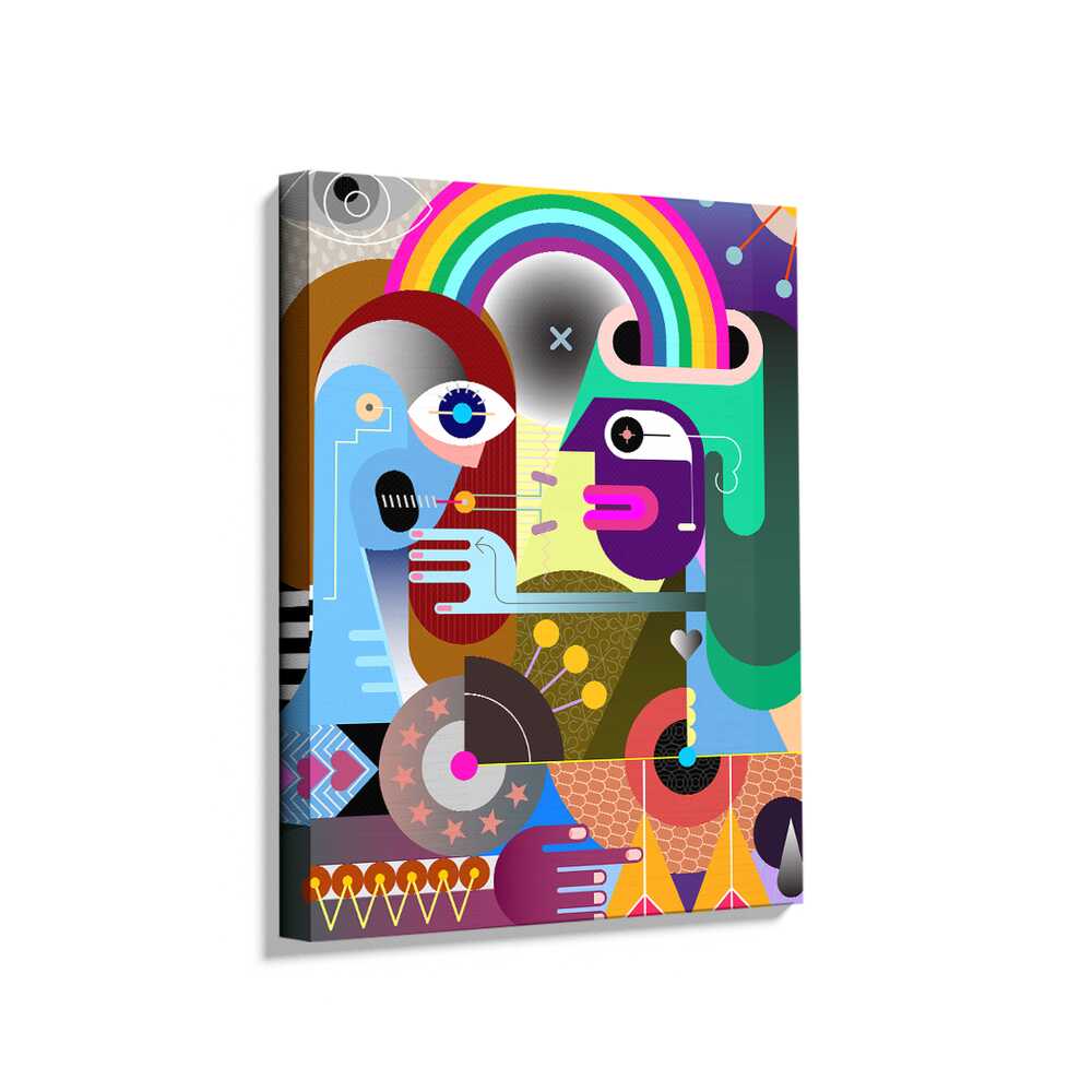 Picasoul - Picasoul Curated - Colorful Encounters - Wall Decor