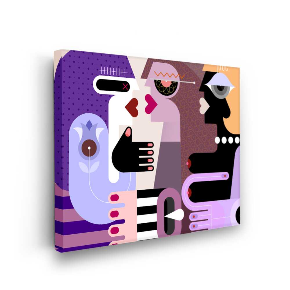 Picasoul - Picasoul Curated - Embrace Of Shapes - Wall Decor
