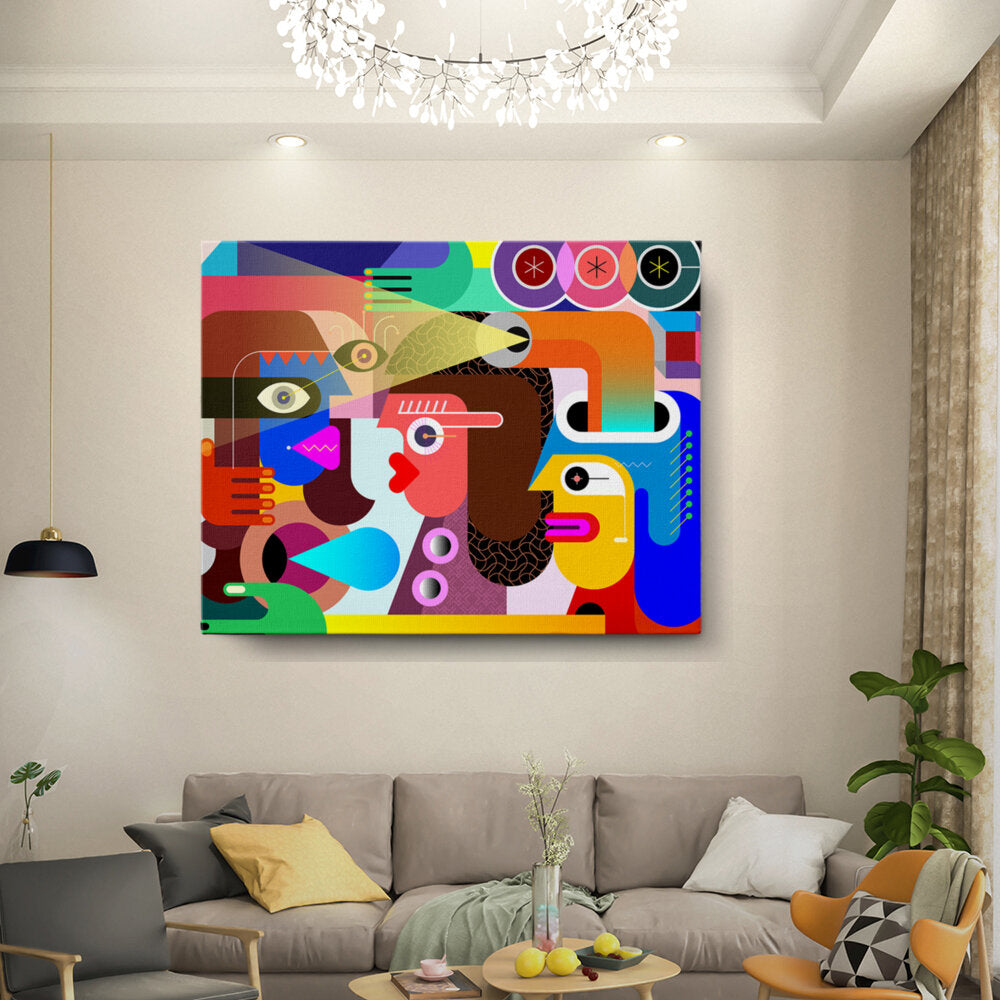 Vibrant Faces 10