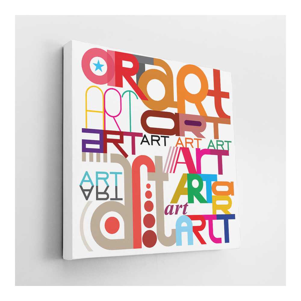 Picasoul - Picasoul Curated - Colorful Typography Art - Wall Decor