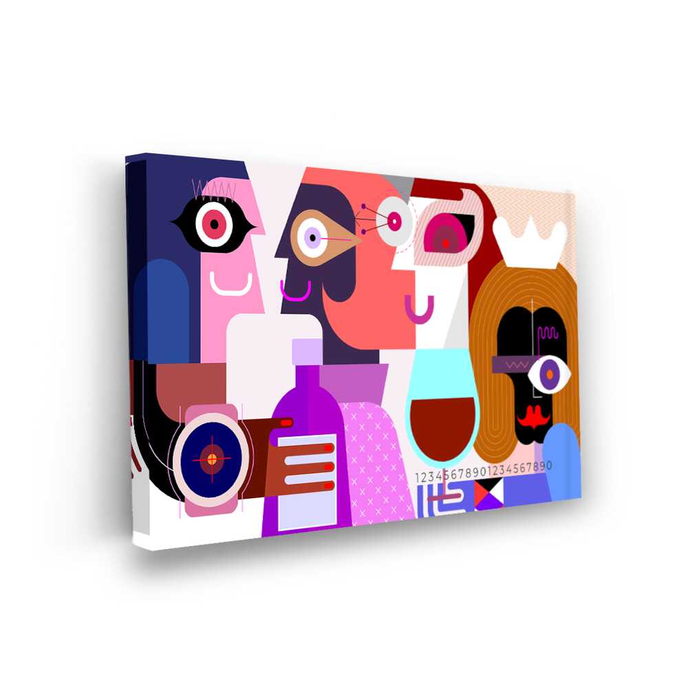 Picasoul - Picasoul Curated - Faces Of Expression 12 - Wall Decor