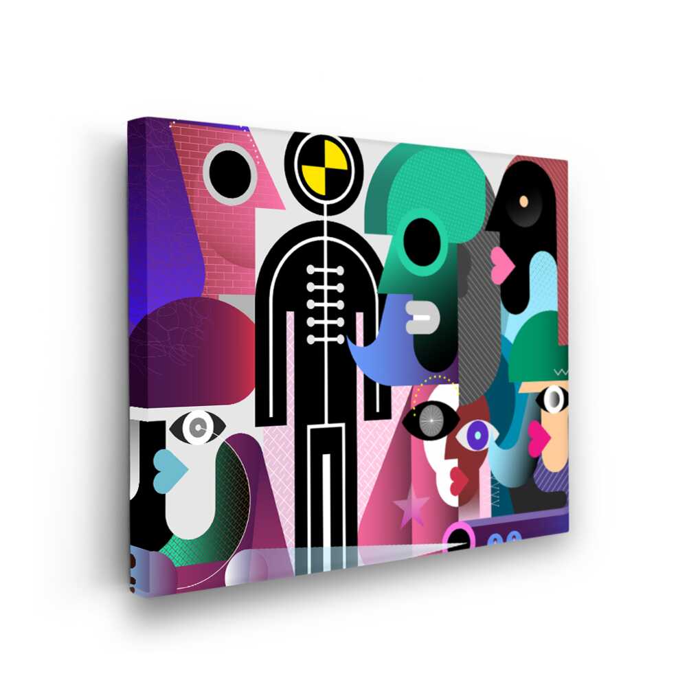 Picasoul - Picasoul Curated - Faces In Color 14 - Wall Decor