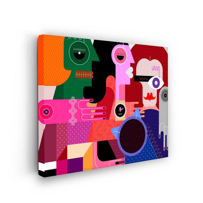 Picasoul - Picasoul Curated - Faces In Color 11 - Wall Decor
