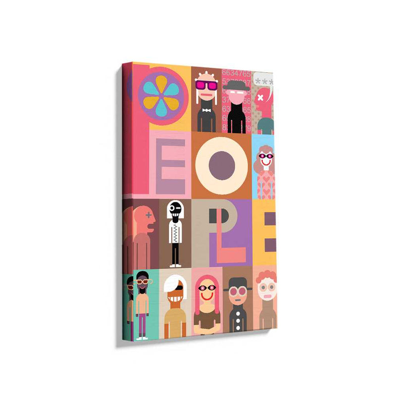Picasoul - Picasoul Curated - Colorful People - Wall Decor