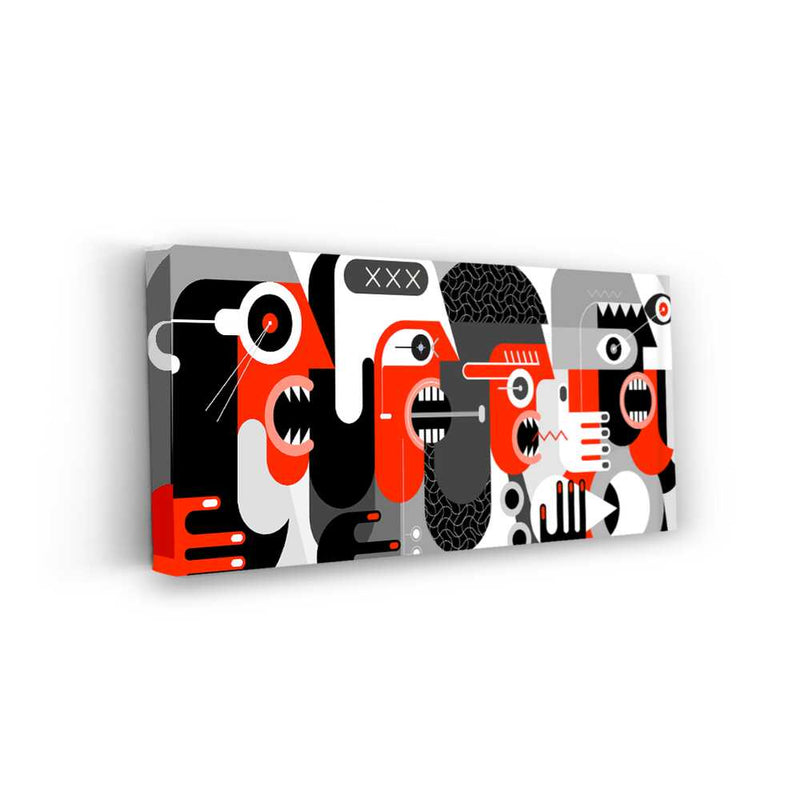 Picasoul - Picasoul Curated - Abstract Faces 14 - Wall Decor