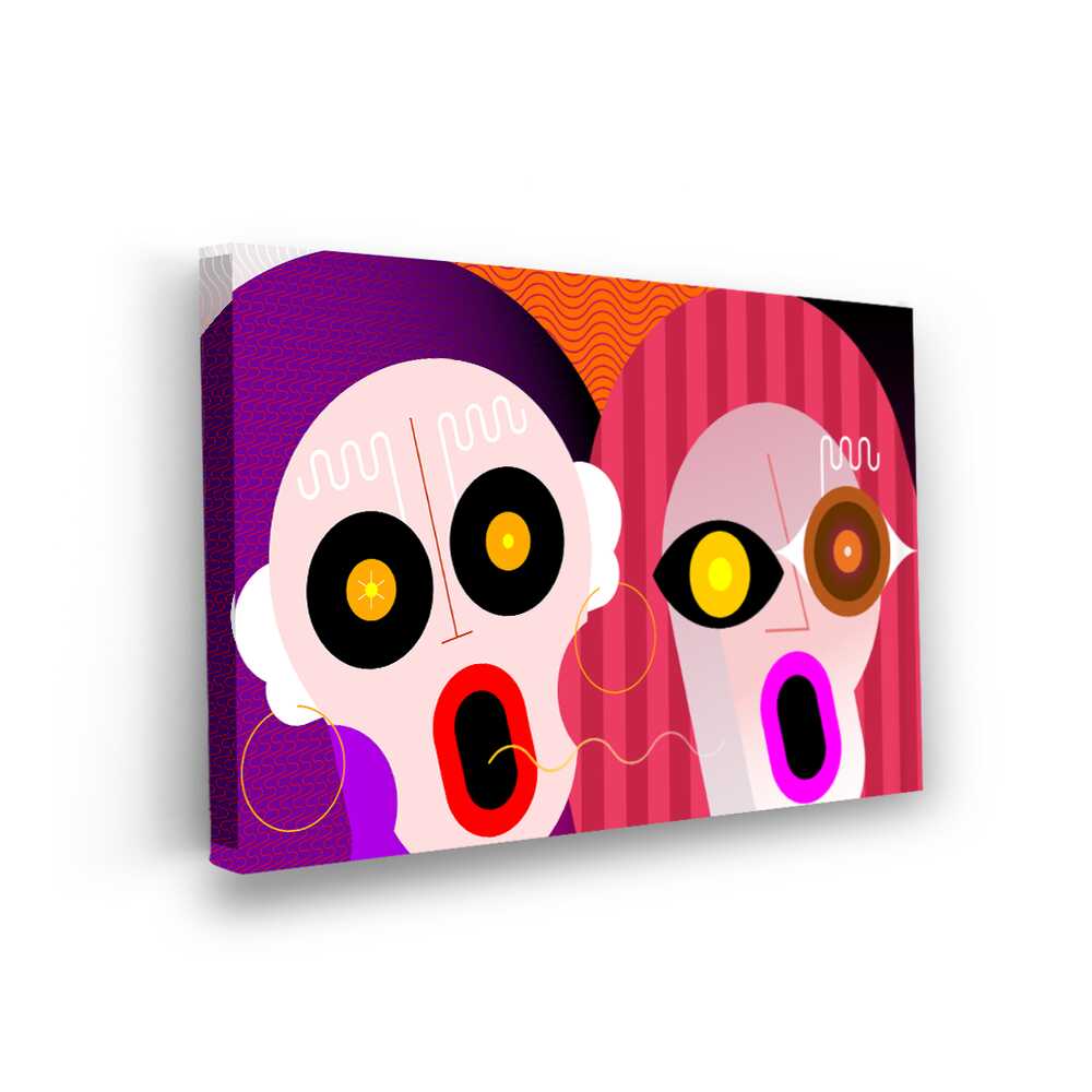 Picasoul - Picasoul Curated - Expressive Faces 6 - Wall Decor