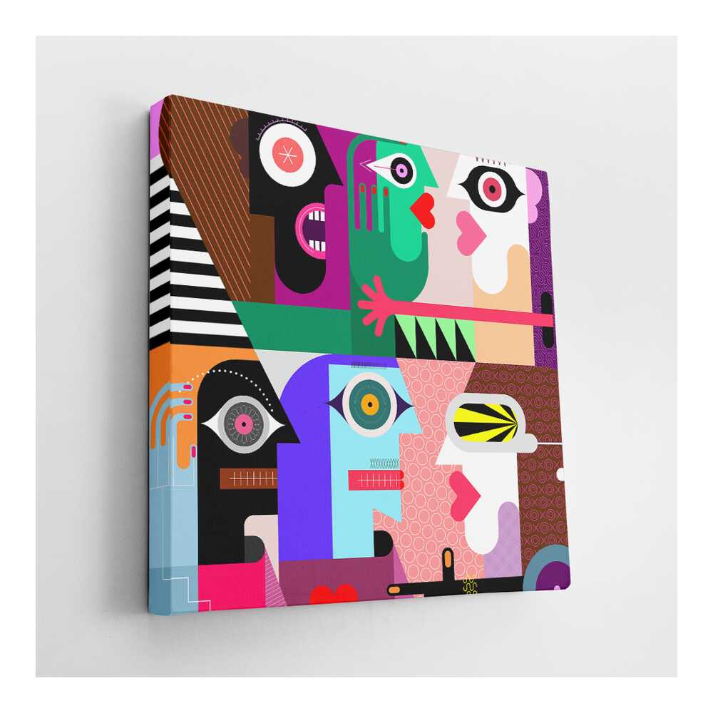 Picasoul - Picasoul Curated - Faces Of Emotion 3 - Wall Decor