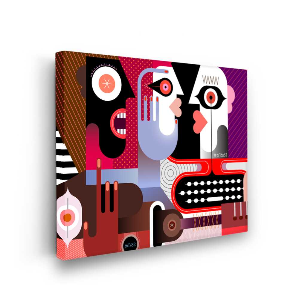Picasoul - Picasoul Curated - Faces In Conversation - Wall Decor