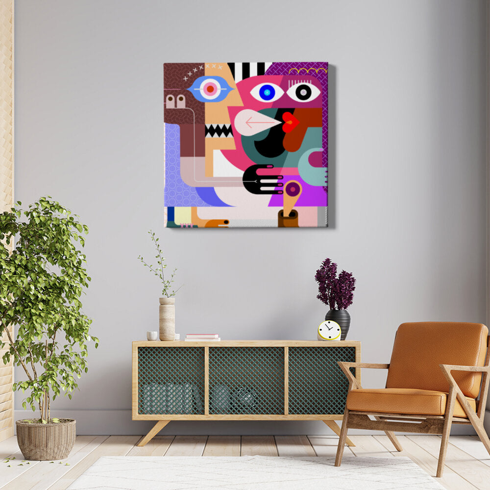 Abstract Embrace