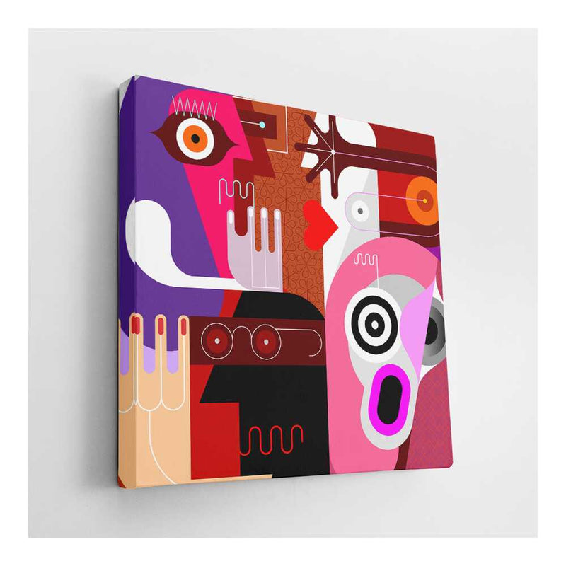 Picasoul - Picasoul Curated - Faces In Color 7 - Wall Decor