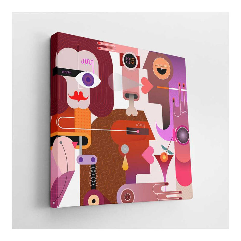 Picasoul - Picasoul Curated - Abstract Conversation - Wall Decor