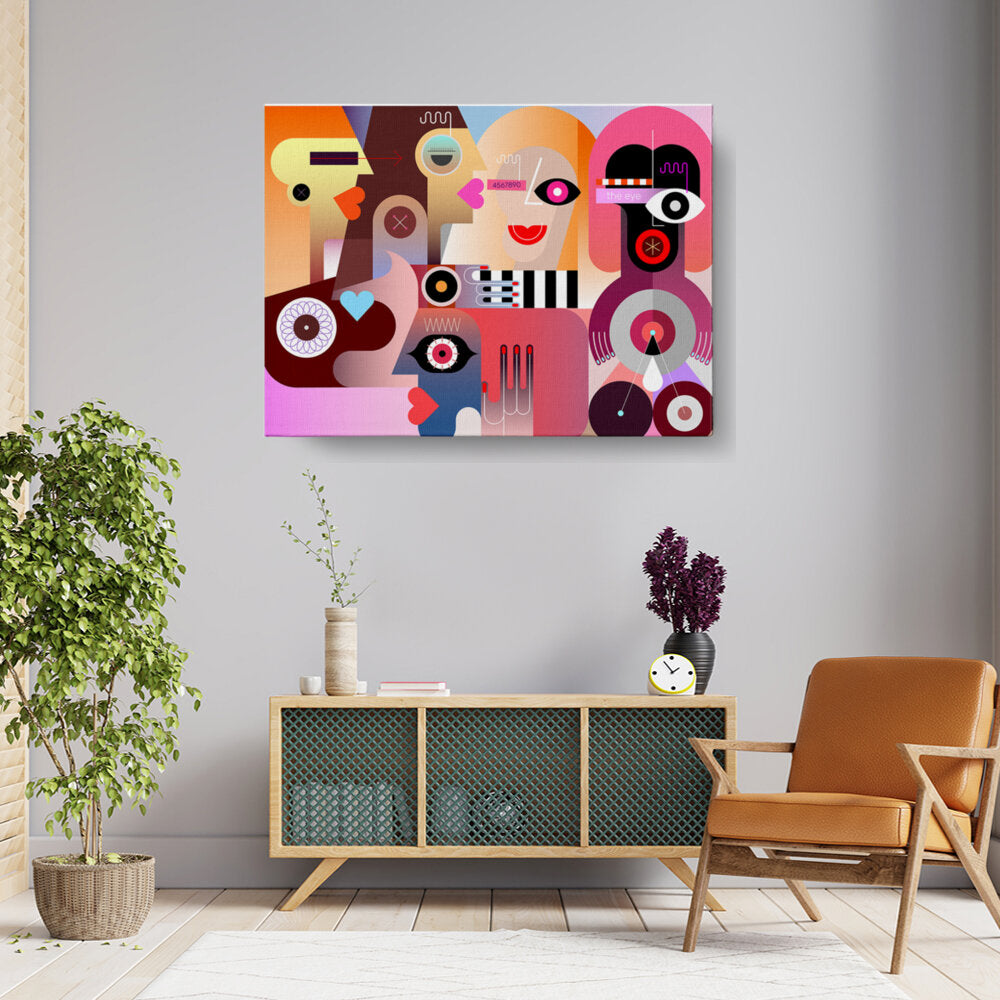 Abstract Faces 9