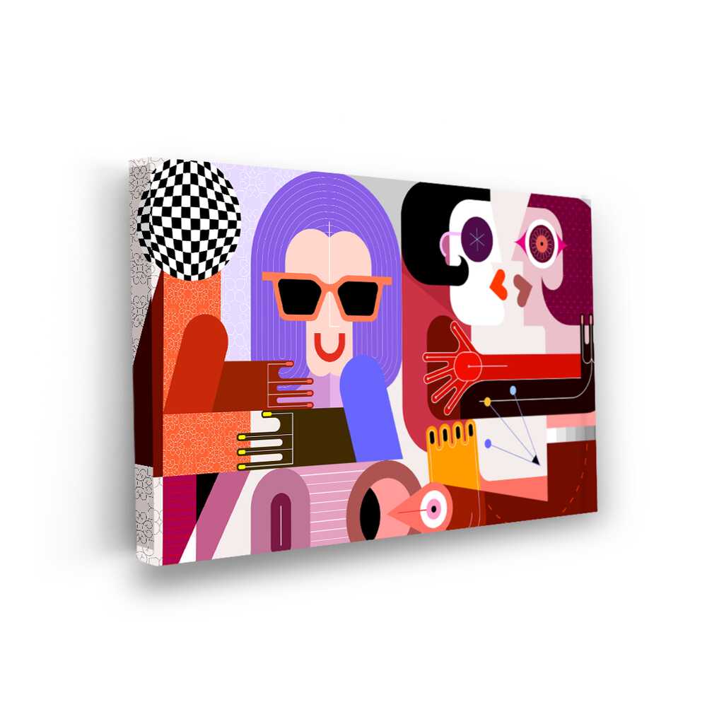 Picasoul - Picasoul Curated - Abstract Connections 2 - Wall Decor