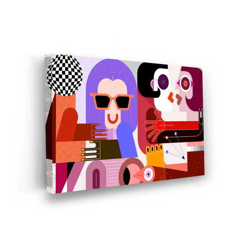 Picasoul - Picasoul Curated - Abstract Connections 2 - Wall Decor