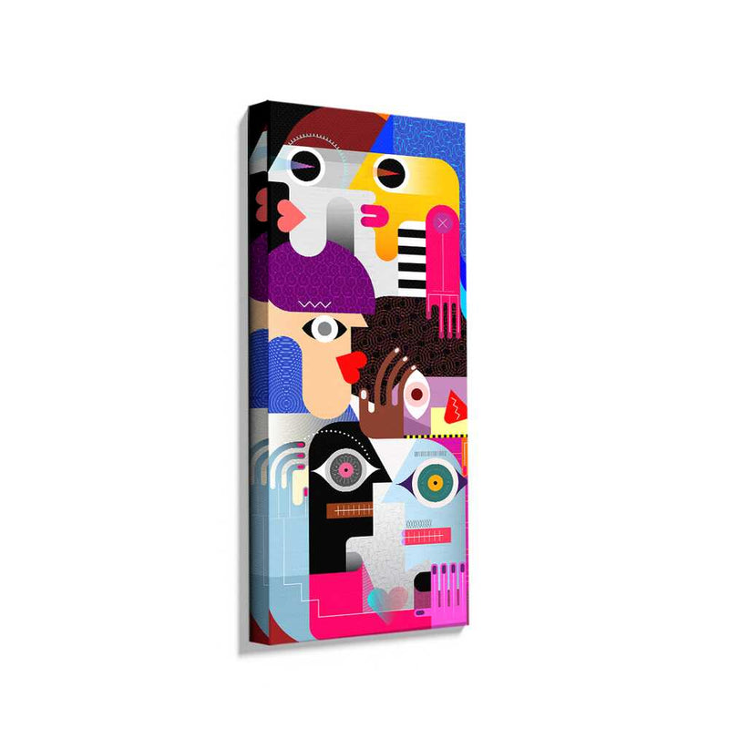 Picasoul - Picasoul Curated - Faces In Color 16 - Wall Decor