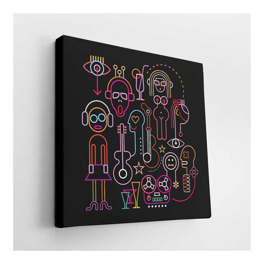 Picasoul - Picasoul Curated - Neon Vibes - Wall Decor