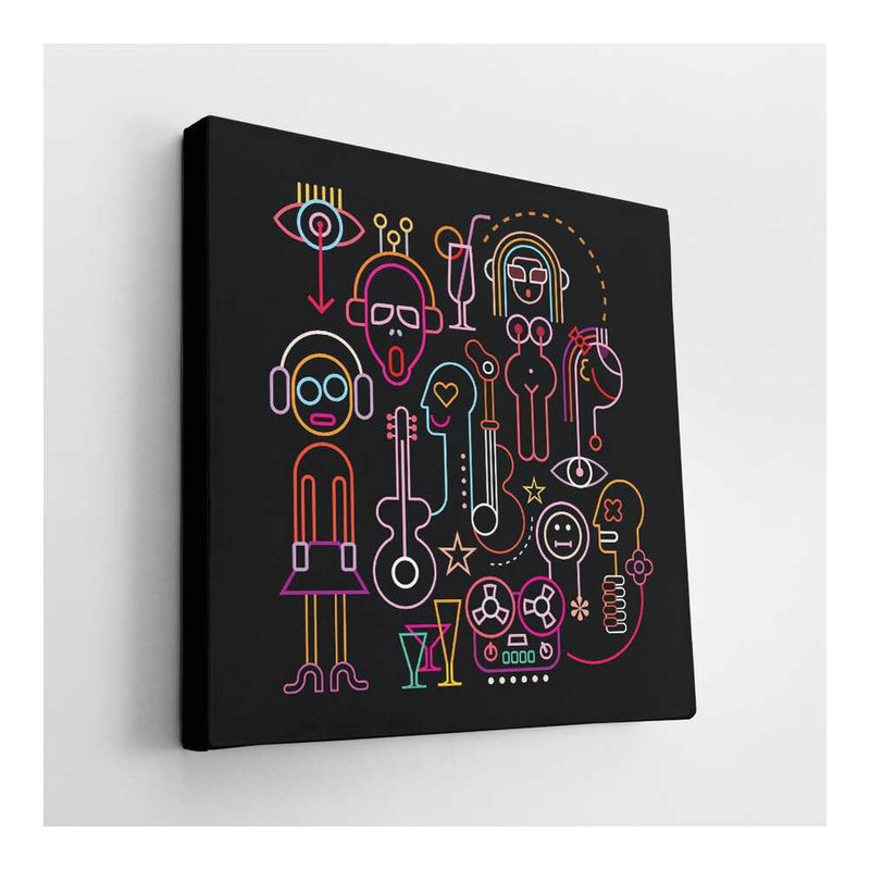Picasoul - Picasoul Curated - Neon Vibes - Wall Decor