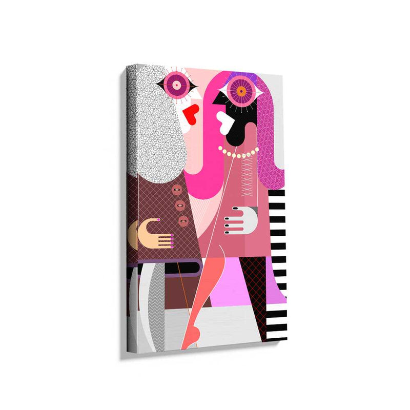 Picasoul - Picasoul Curated - Stylized Lovers - Wall Decor