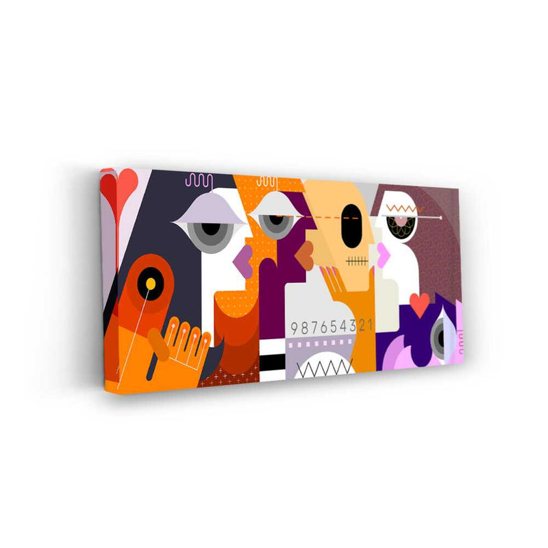 Picasoul - Picasoul Curated - Faces Of Emotion 2 - Wall Decor