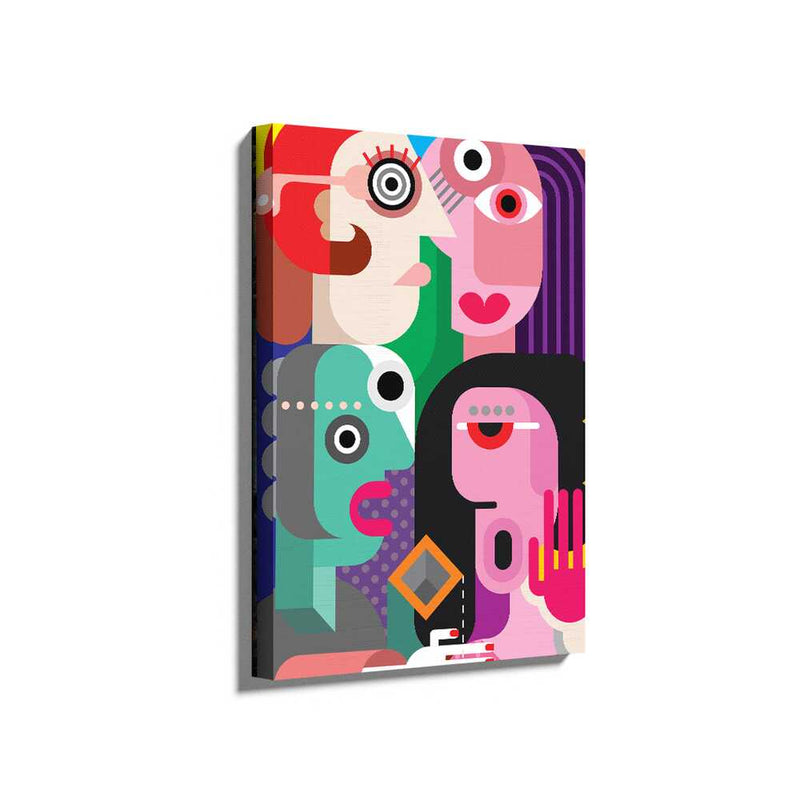 Picasoul - Picasoul Curated - Abstract Human Connections - Wall Decor