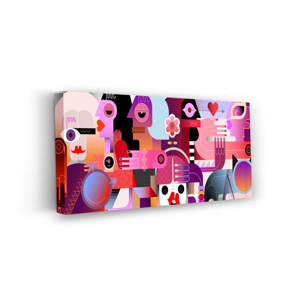 Picasoul - Picasoul Curated - Abstract Expressions Of Emotion - Wall Decor