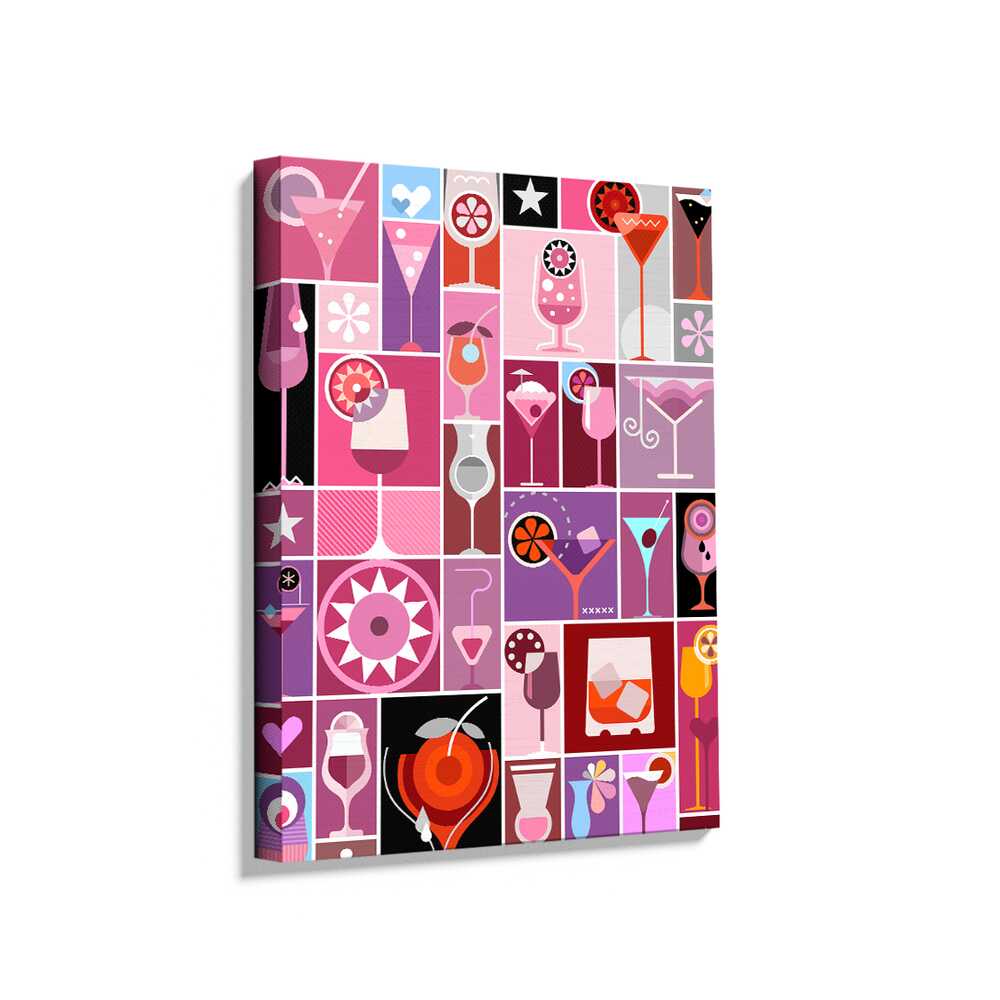 Picasoul - Picasoul Curated - Cocktail Mosaic - Wall Decor