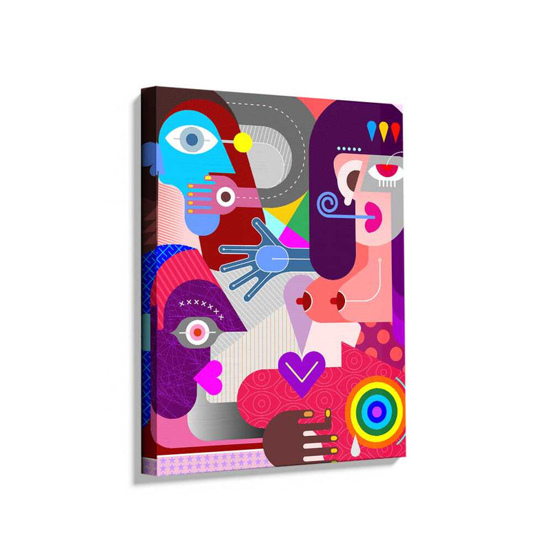 Picasoul - Picasoul Curated - Colorful Embrace 3 - Wall Decor