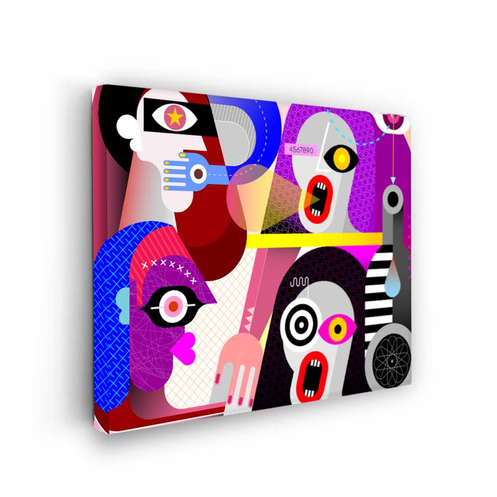 Picasoul - Picasoul Curated - Vibrant Expressions 2 - Wall Decor