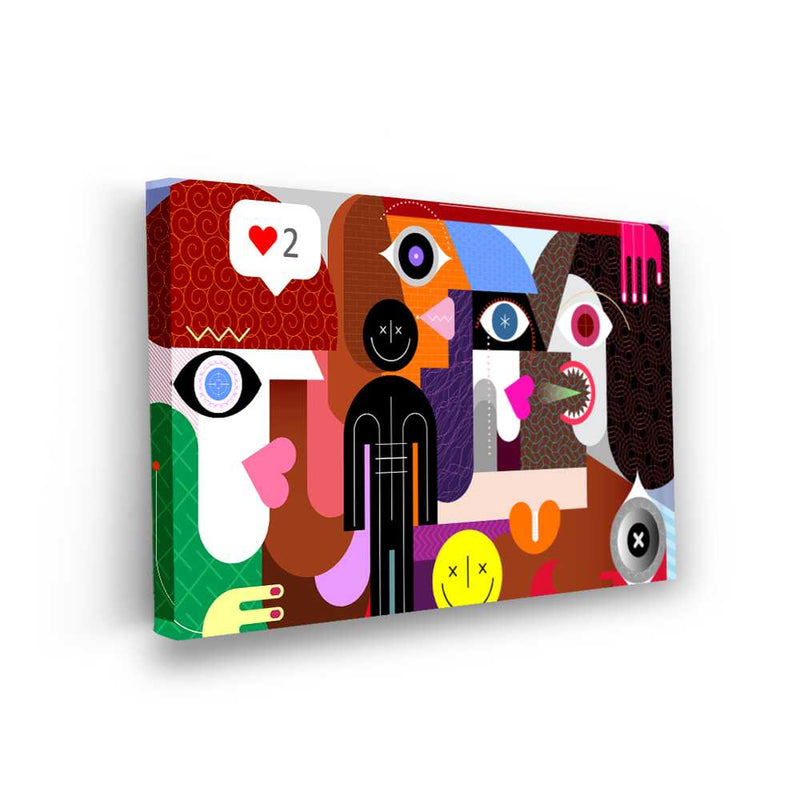 Picasoul - Picasoul Curated - Faces Of Connection 2 - Wall Decor