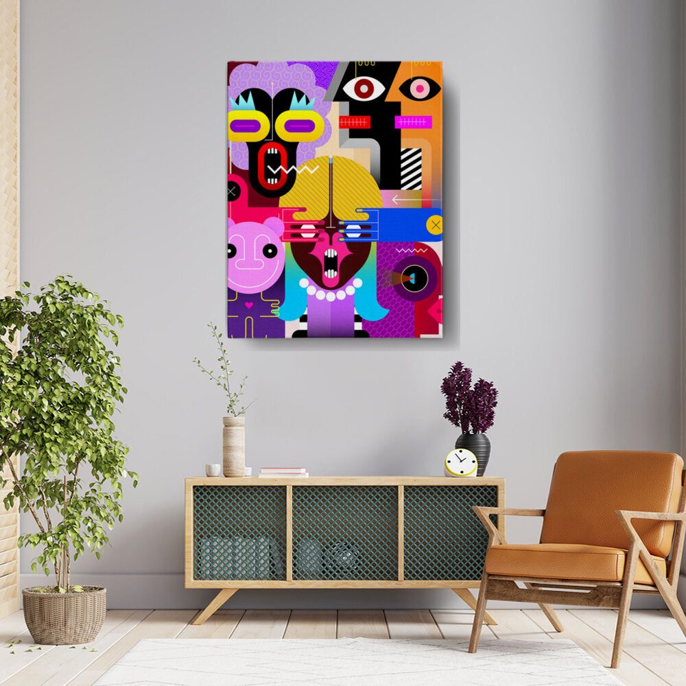 Colorful Faces 7