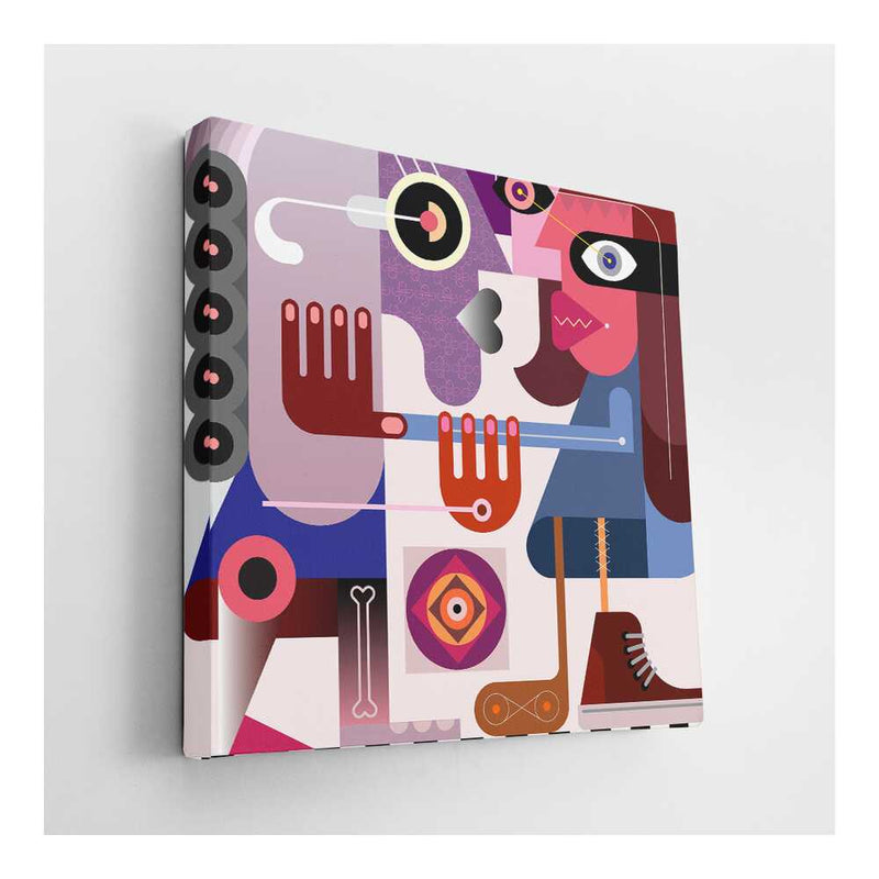 Picasoul - Picasoul Curated - Faces In Abstract Harmony - Wall Decor