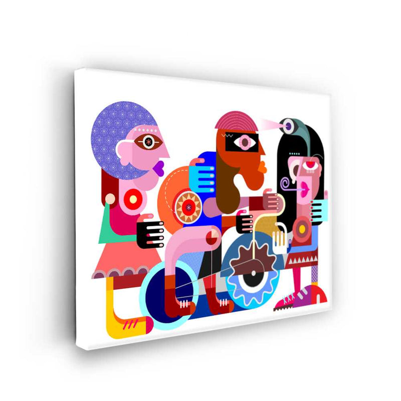 Picasoul - Picasoul Curated - Vibrant Encounters - Wall Decor